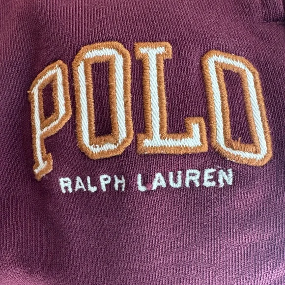 Polo by Ralph Lauren Kids Maroon Joggers - Size XL - Picture 3 of 8